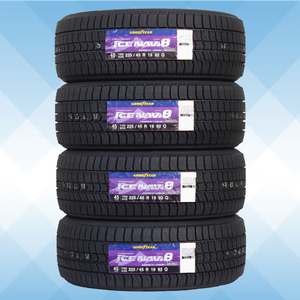 225/45R19 92Q スタッドレスタイヤ GOODYEAR グッドイヤー アイスナビ ICE NAVI8 21年製 正規品 送料無料 4本セット税込 \98,000より 1