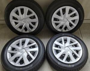 155/65R14　ヨコハマ　BluEarth　ホンダホイールカバー付き　4本セット♪　Nbox新車外し