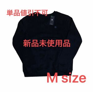 G-STAR RAW ジースターロゥ スウェット プルオーバー トレーナー ブラック M size