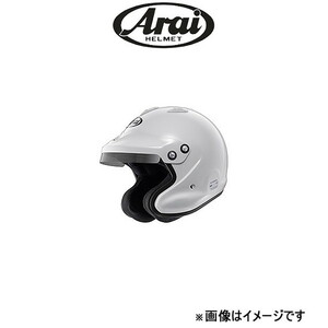  ARAI 4 wheel game exclusive use open face helmet Rally for size XL GP-J3 8859 white Arai