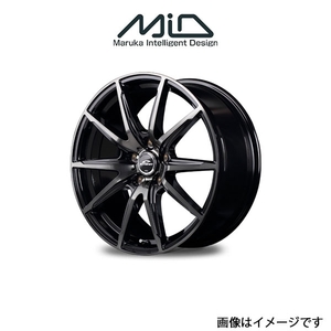 MID シュナイダー DR02 アルミホイール 4本(18×7J 5-114.3 INSET48)フェアレディZ 34系 SCHNEIDER DR 02