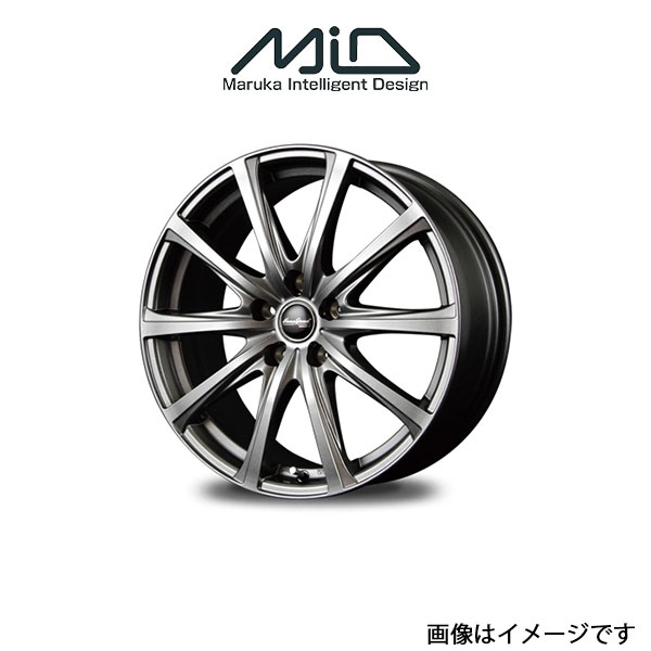 MID ユーロスピード V25 アルミホール4本 1台分(16×6.5J 5-114 INSET48