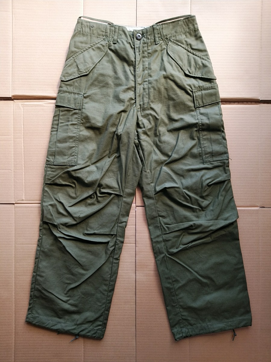 大流行中！ アメリカ軍 M65 カーゴパンツ SMALL SHORT 実物 76年 美品