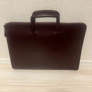 フジタカ スリムビジネスバッグ ボルドー　FUJITAKA 632501 