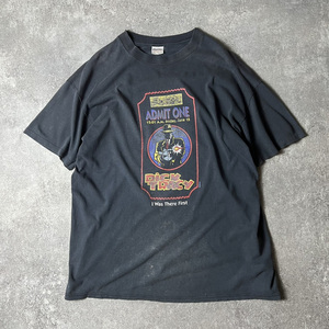 雰囲気系 90s USA製 ディズニー オフィシャル DICK TRACY プリント 半袖 Tシャツ XL / 90年代 アメリカ製 映画 ムービー