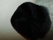 AZUL BY MOUSSY 新品タグ付き　黒　　男女兼用　ベレー帽　秋冬帽子　フリーサイズ_画像7