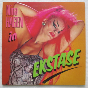 美盤◇LP：JPN 見本盤◇ NINA HAGEN / IN EKSTASE 「28 3P-605」