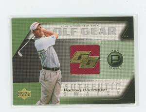 【PADRAIG HARRINGTON】2004 Upper Deck Golf Gear Par