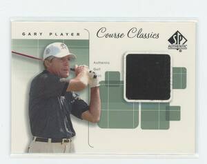 【GARY PLAYER】GOLF 2002 SP Authentic Course Classics Game-Used Shirt Cards