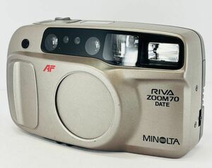 ★良品★ ミノルタ MINOLTA RIVA ZOOM 70 DATE コンパクトフィルム #0891#102827#0843