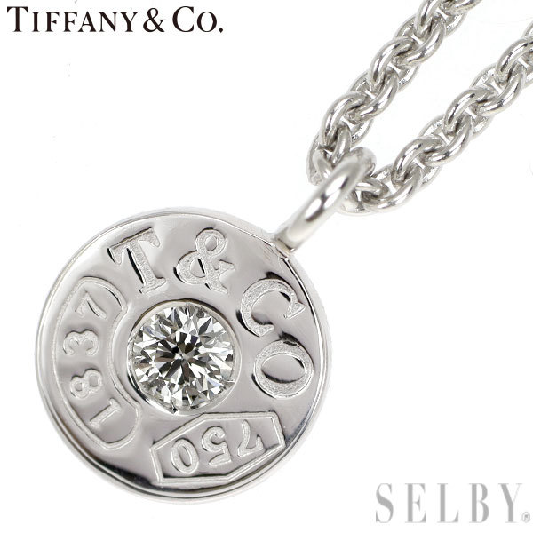 新品仕上げ済）ティファニー TIFFANY 1837 サークル ダイヤ ネックレス
