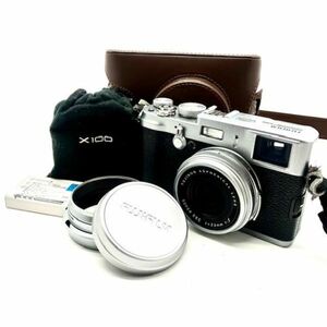 仙36 FUJIFILM FinePix X100 デジカメ コンパクトデジタルカメラ 富士フィルム ファインピクス バッテリー付き / SUPER EBC f=23mm 1:2