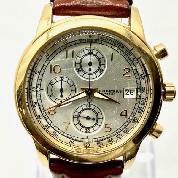 2023年最新】ヤフオク! -バーバリー時計クロノグラフの中古品・新品