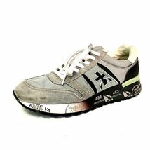 仙4　PREMIATA WHITE VAR.3245 スニーカー 42サイズ(27cm) グレーカラー プレミアータホワイト メンズ 灰色 靴 シューズ_画像6