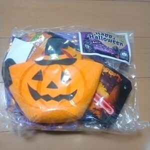  Kids Halloween cosplay set 4 point set hat * mantle * bag * stick new goods prompt decision Halloween 
