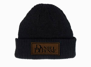 DANIEL DEFENSE BLACK WOVEN BEANIE【DD21A-H138】