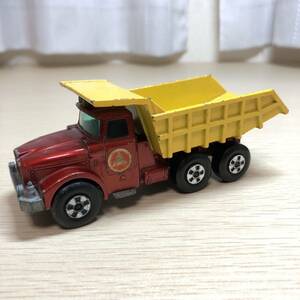 レズニーマッチボックス　スーパーキングス　スカメル　チッパー　トラック　SCAMMELL CONTRACTOR SUPER KINGS TIPPER TRUCK