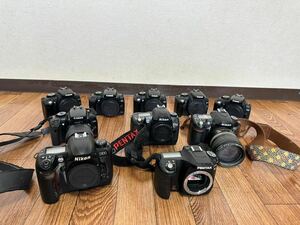 Nikon Pentax Canon コンパクトフィルムカメラ 本体　まとめ　合計10個