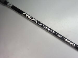 PING ピン Ｇ425 スリーブ ALTA DISTANZA BLK 40 5U用シャフト 日本仕様　　正規品