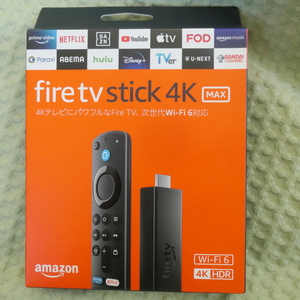 【送料無料】Fire TV Stick 4K Max - Alexa対応音声認識リモコン(第3世代)付属 ストリーミングメディアプレーヤー 新品