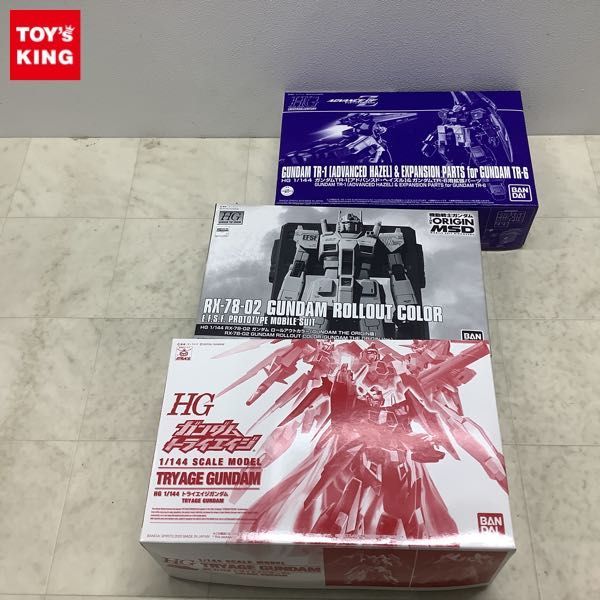 ヤフオク! -「ガンダムトライエイジ」(プラモデル) の落札相場・落札価格
