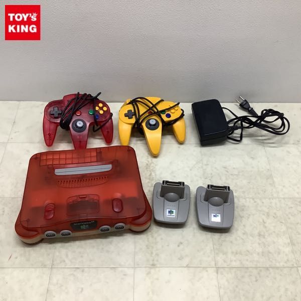 Yahoo!オークション -「nintendo64 クリアレッド」の落札相場・落札価格
