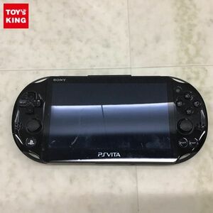 1円〜 動作確認/初期化済 箱無 PSVITA PCH-2000 ブラック