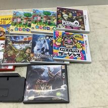 1円〜 訳あり 3DS 本体 ソフト 等 モンスターハンター4 とびだせ どうぶつの森 他_画像3