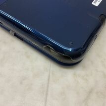 1円〜 動作確認/初期化済 箱無 newニンテンドー3DS LL RED-001 本体 メタリックブルー_画像8