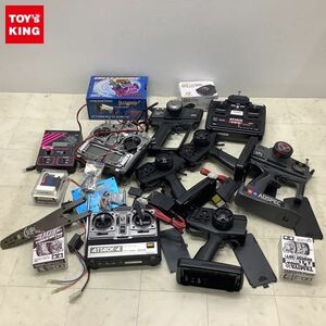 1円〜 訳あり RC ラジコン フタバ 等 ATTACK 4WD 送信機、UGTチューンモーター 24T 他