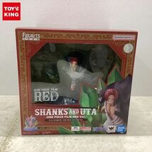 1円〜 未開封 フィギュアーツZERO ONE PIECE シャンクス＆ウタ ONE PIECE FILM RED Ver._画像1