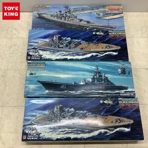 1円〜 ピットロード 1/700 ロシア海軍 キーロフ級 原子力ミサイル巡洋艦 カリーニン 現アドミラル・ナヒモフ 2点 他