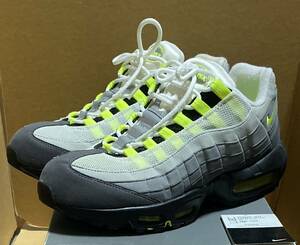 【美品】NIKE AIR MAX 95 28.5 US10.5 OG イエローグラデーション イエロー エアマックス MAX