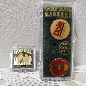 GOLF　BALL MARKERS　ゴルフマーカー