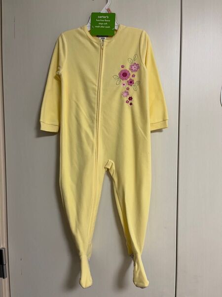未使用 Carter's カーターズ フリース 長袖 ロンパース カバーオール 2T 90サイズ
