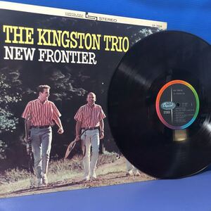 T LP The Kingston Trio Kingston Trio Новая граница New Frontier Records 5 или более успешных ставок