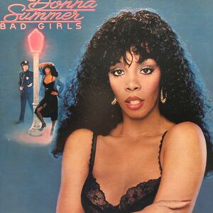 T 2LP 二枚組 Donna Summer ドナ・サマー 華麗なる誘惑 BAD GIRLS 見開きジャケット レコード 5点以上落札で送料無料