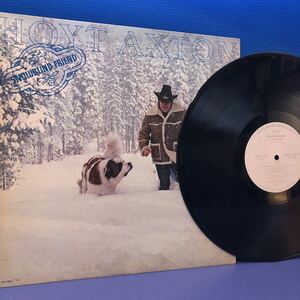 T LP Hoyt Axton ホイト・アクストン スノーブラインド・フレンド SNOWBLIND FRIEND 白レーベル プロモ レコード 5点以上落札で送料無料