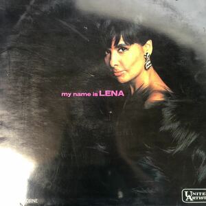 T LP Lena Horne レナ・ホーン My Home is Lena Horne 見開きジャケット レコード 5点以上落札で送料無料