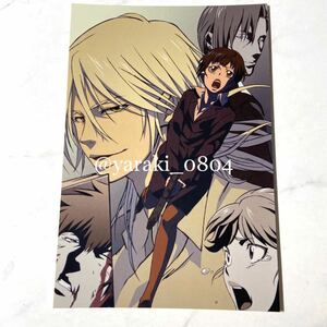 PSYCHO-PASS サイコパス★原画集特典ポストカード／常守朱　狡噛　槙島／チェグソン　非売品