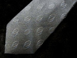 cw01191[ шерсть 5% шелк 95%] Hiroko Koshino [ эллипс рисунок ] галстук 
