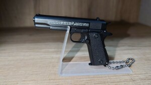 ..1/3 шкала миниатюра модель оружия Colt M1911 черный модель оружия брелок для ключа модель оружия игрушечное оружие милитари 