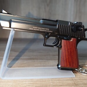 精巧1/3スケール ミニチュアモデルガン デザートイーグル ウッドグリップ ガンカラー トイガン ミリタリー