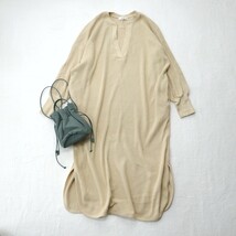 【即決】2021モデル 美品*1.3万 ADAM ET ROPE｜大人ナチュラル♪カフタンワンピース（アダム エ ロペ）_画像4