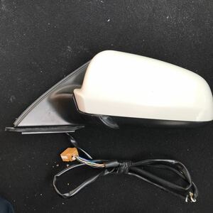  Audi 8EALT A4 left door mirror operation verification ending prompt decision white 