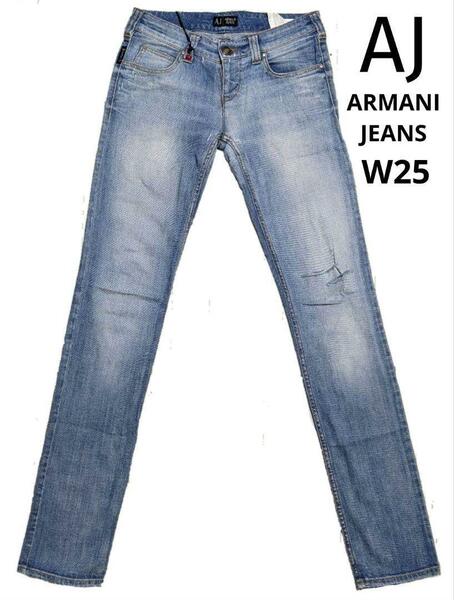 ARMANI JEANS アルマーニジーンズ☆J40 SKINNY FIT ジーンズ☆W25★値下げ