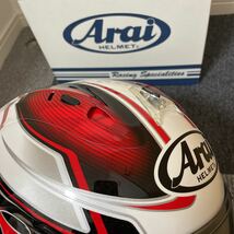 Arai アライ RX-7 RX7 RR5 ペドロサGP 61〜62cm XLサイズ 2014年フルフェイス ヘルメット バイク (58)_画像8