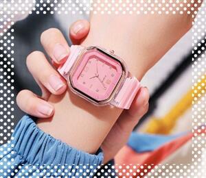 【腕時計】800 新作 レディース クォーツ カジュアル アイテム ピンク