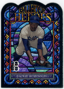 殿堂DODGERS△JACKIE ROBINSON/2013 TOPPS ARCHIVES 1998 GALLERY OF HEROES!