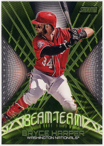 PHILLIES外野▲BRYCE HARPER/2016 TOPPS STADIUM CLUB BEAM TEAM!